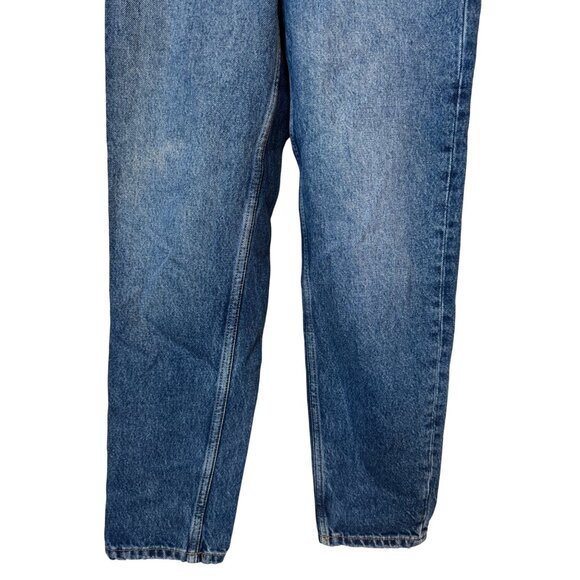 Vintage Zara Size 0 High-Waisted Blue Denim Jeans - Picture 10 of 11